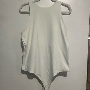 White Openback Bodysuit